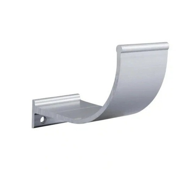 M-D Hands Free Arm Operated Door Pull Opener Silver 55402 Aluminum 5" Lot of 2 - Picture 2 of 9